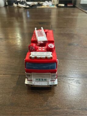 HESS Red Fire Truck Toy with Extendable Ladder